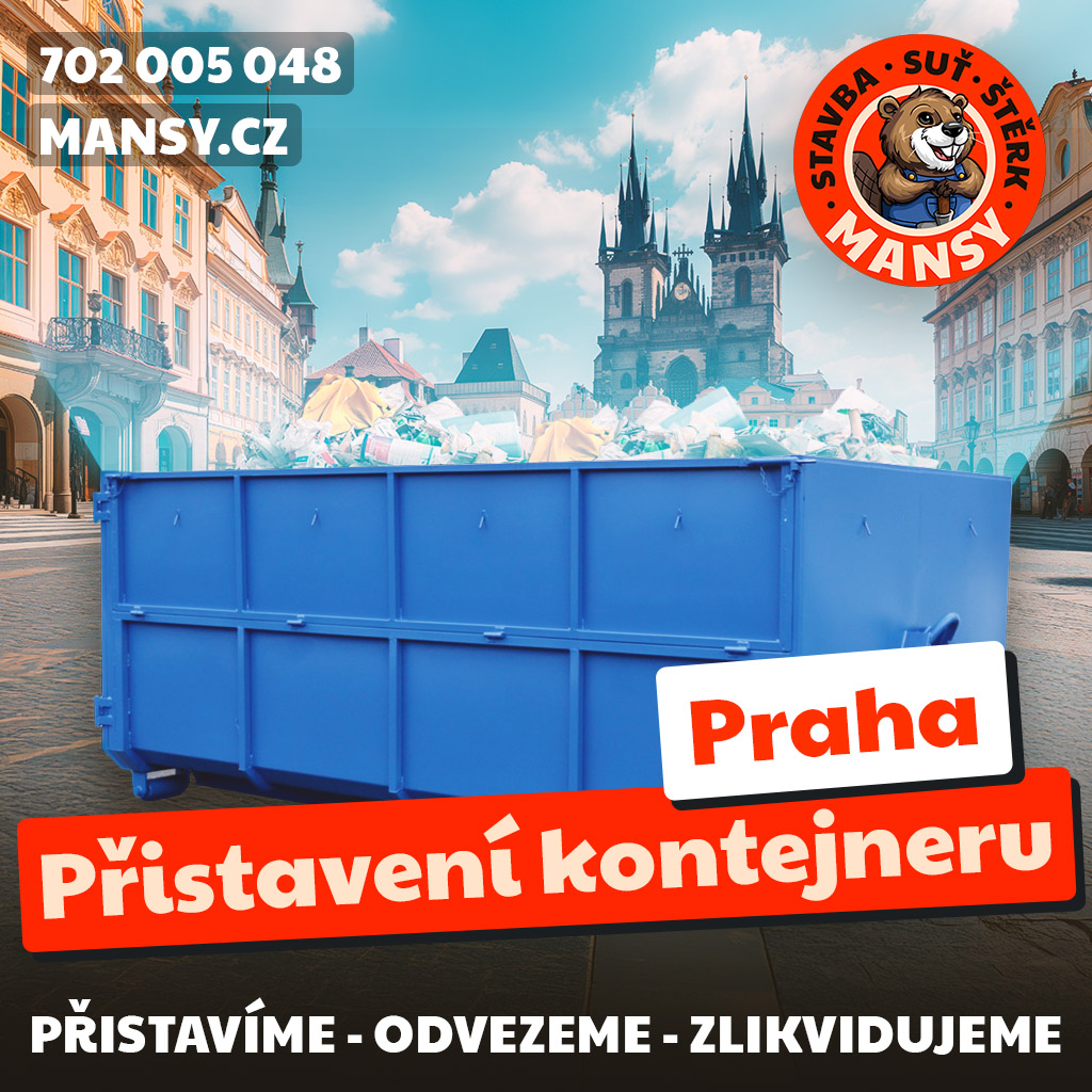Pronájem kontejnerů v Praze 1 – Mansy.cz