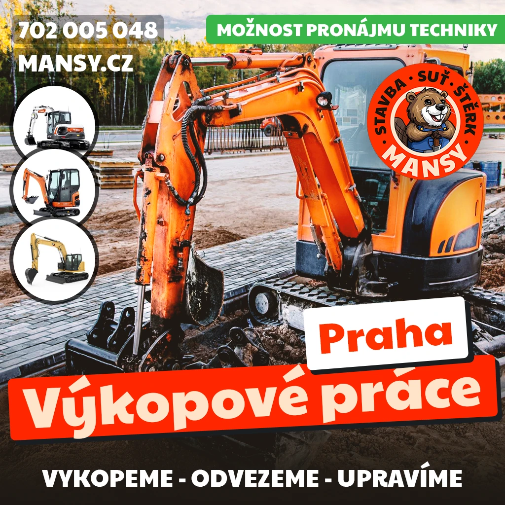 Pronájem techniky na Mansy.cz